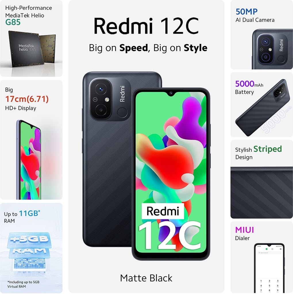 Redmi 12C Price in Nepal